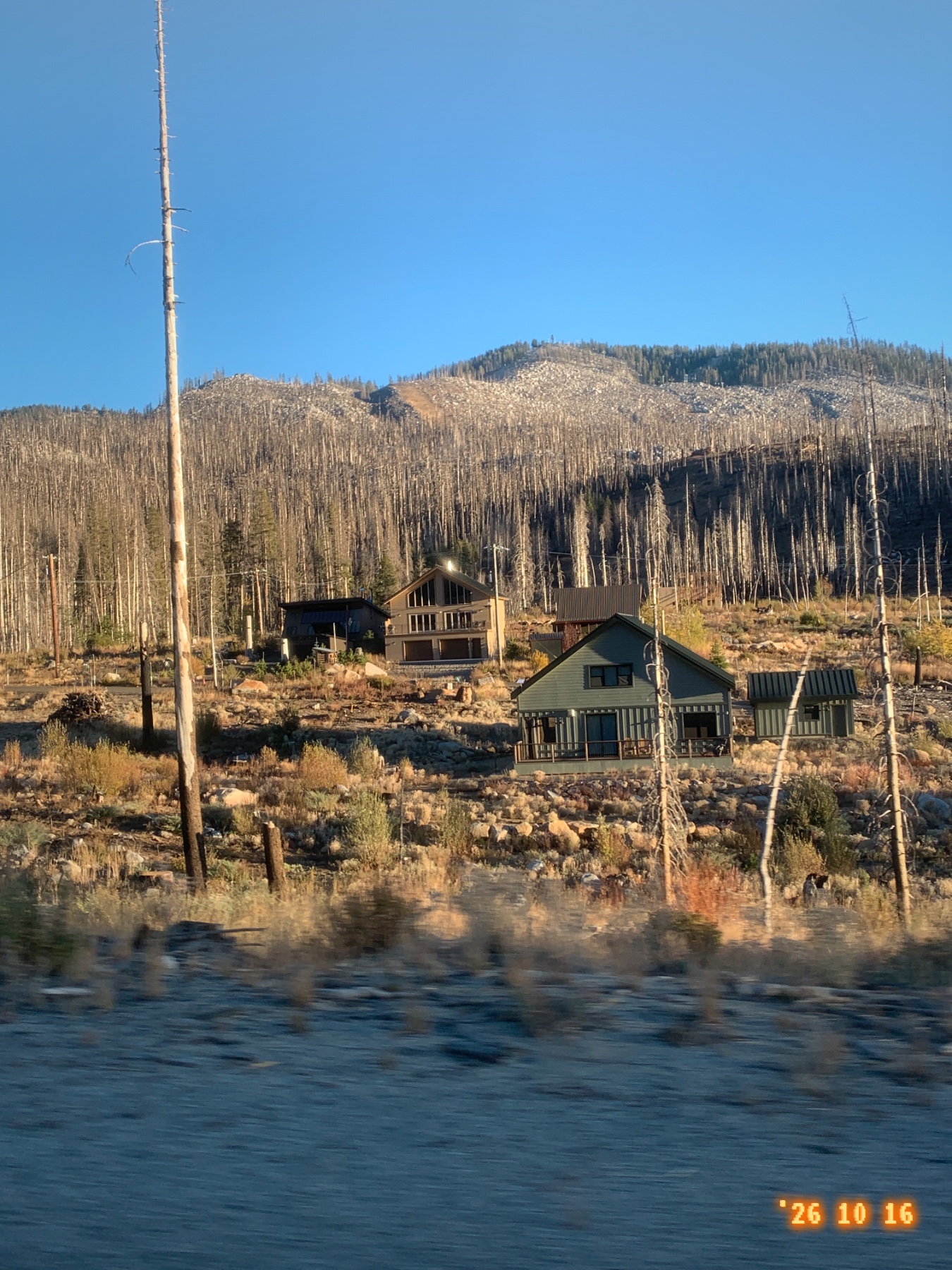 Freitag, 16.10.2026 auf dem Weg nach Tahoe.